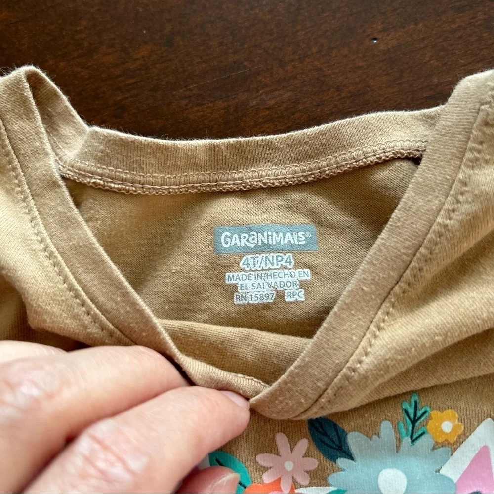 Garanimals | Kids Graphic T-Shirts - Pink and Tan
